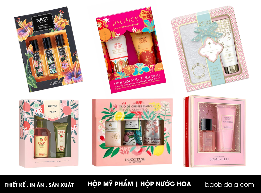 Hộp Đựng Mỹ Phẩm Có Cửa Sổ